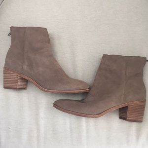 Madewell Suede Booties